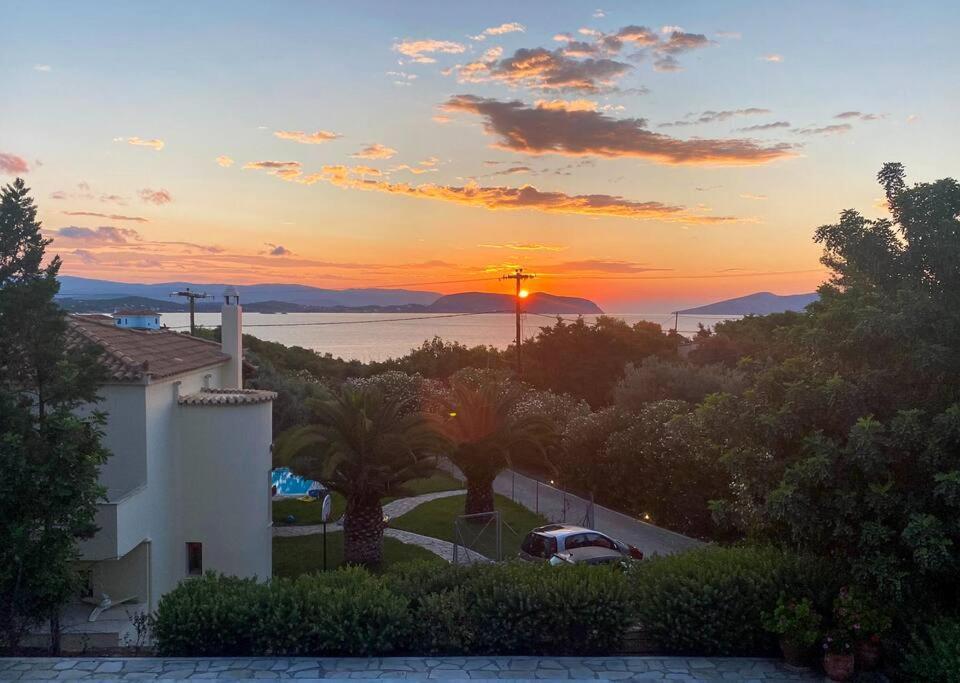 Villa Nova S.R Sea View Porto Heli Dış mekan fotoğraf