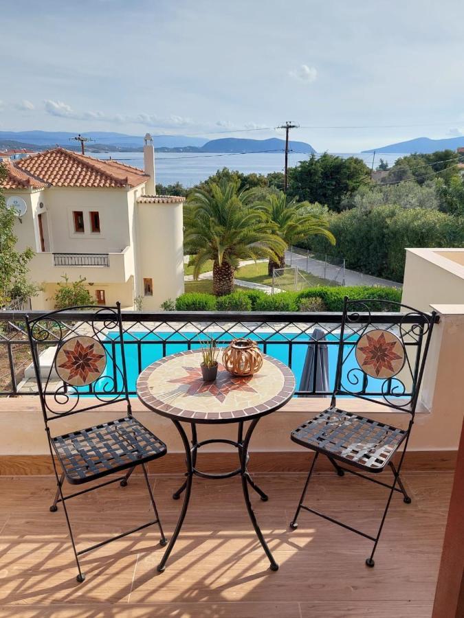 Villa Nova S.R Sea View Porto Heli Dış mekan fotoğraf