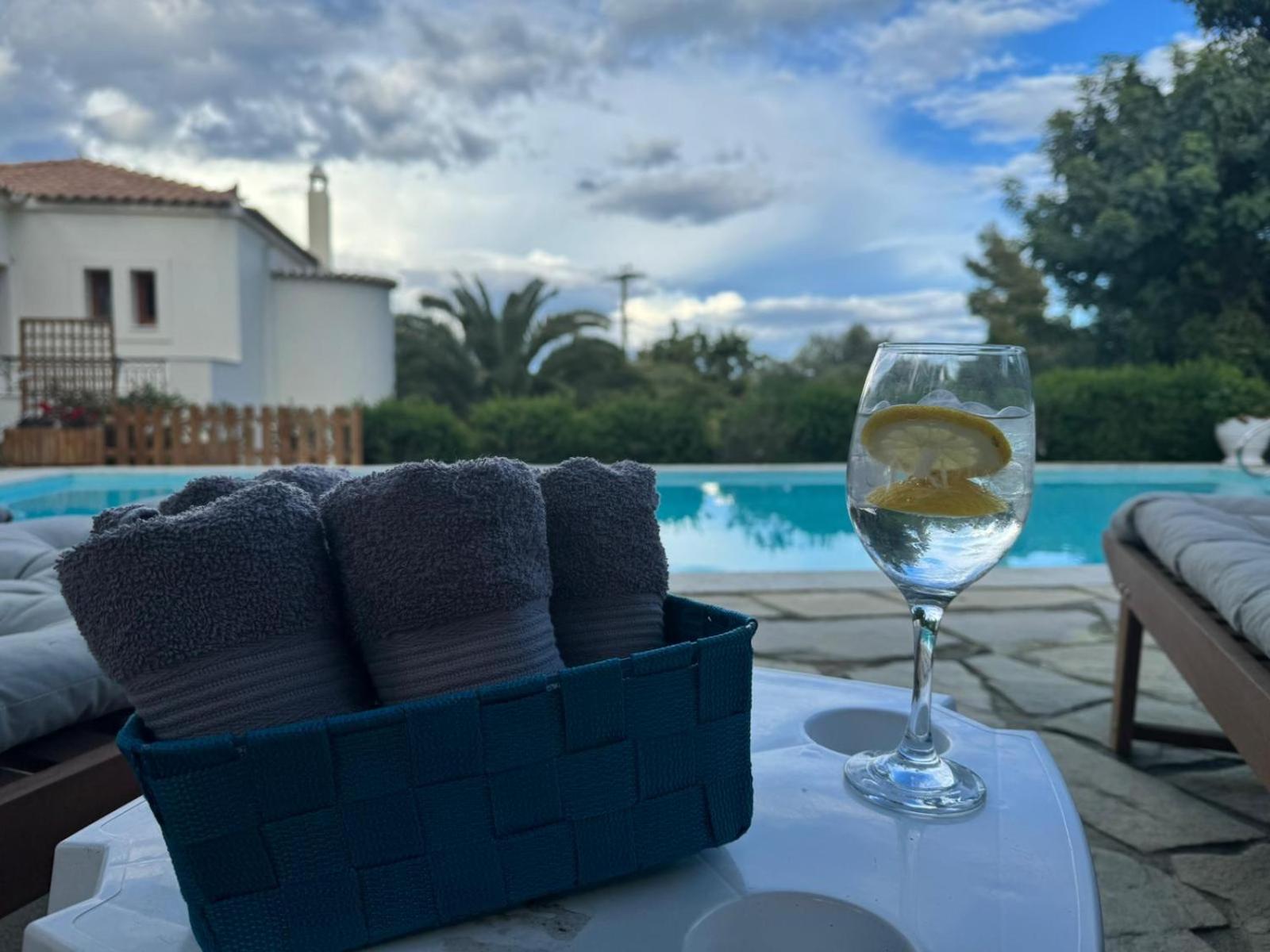 Villa Nova S.R Sea View Porto Heli Dış mekan fotoğraf