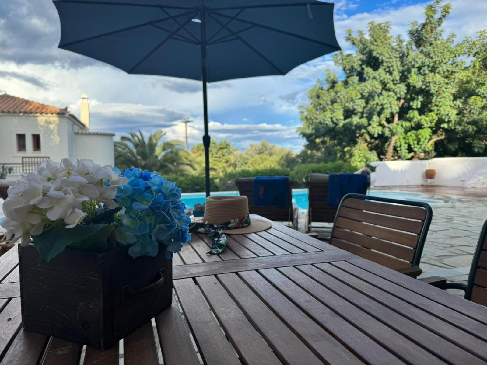 Villa Nova S.R Sea View Porto Heli Dış mekan fotoğraf