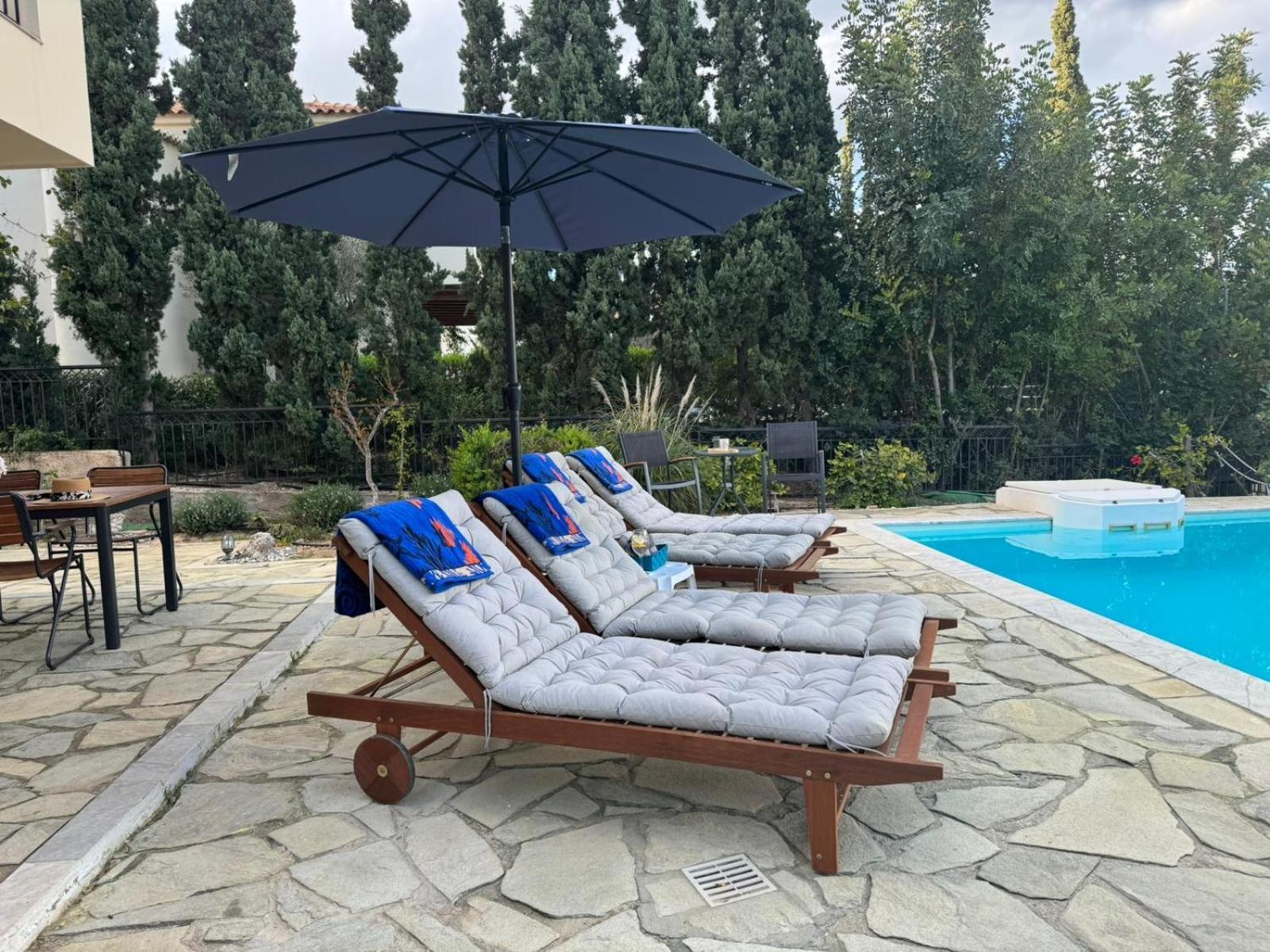 Villa Nova S.R Sea View Porto Heli Dış mekan fotoğraf